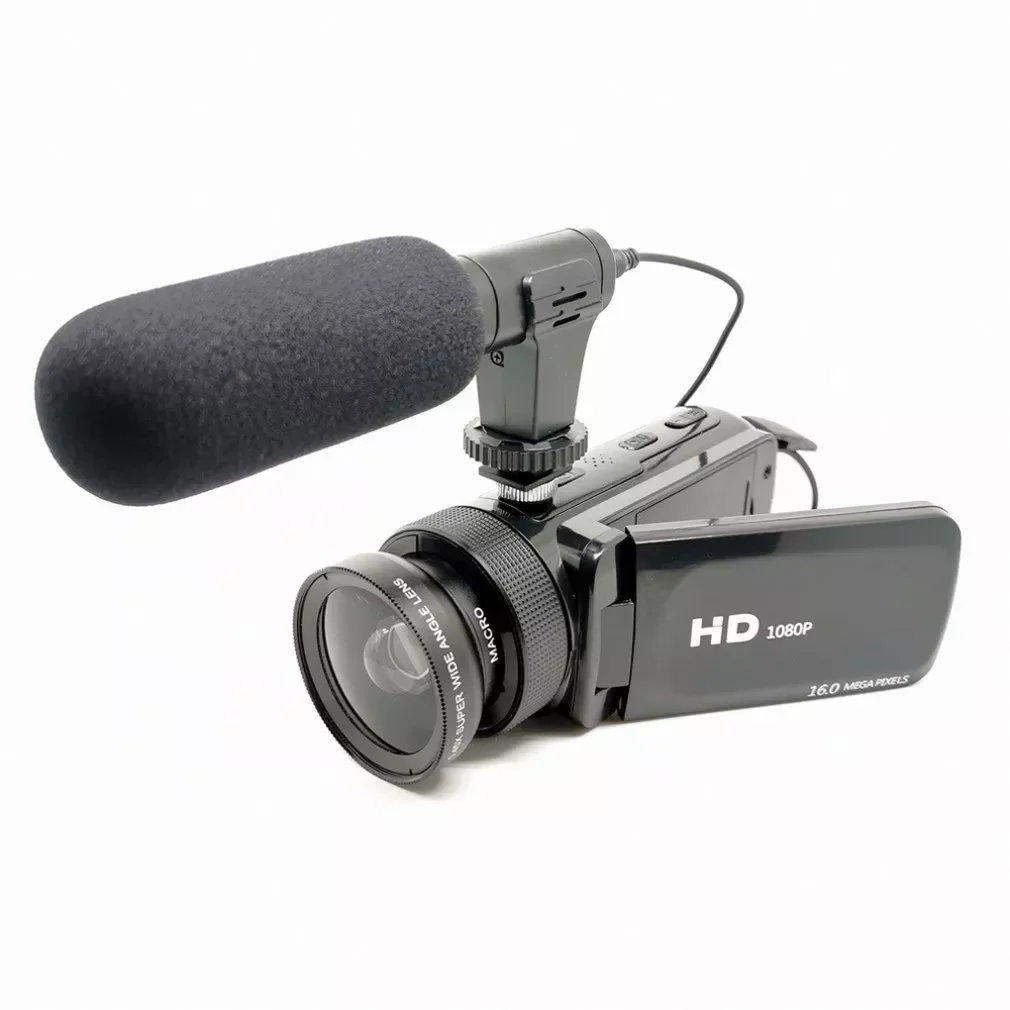 High Definition Digital Video Camera With Microphone Wide-angle Lens Home Durable Digital Video Camera enlarge