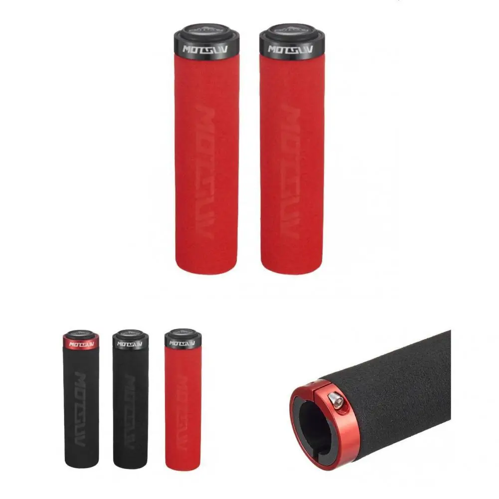 

Comfortable Bike Handlebar Pad Good Stability Ergonomic Design Bicycle Handlebar Cover High Density Handle Grip Cover
