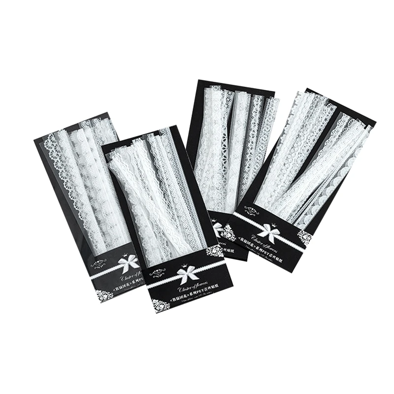 

120 шт., декоративные кружевные наклейки-коллажи