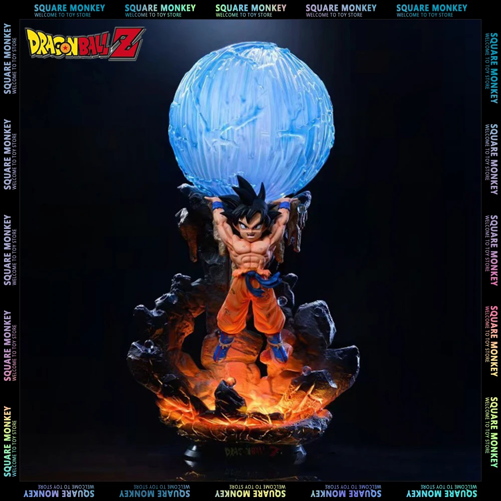

20cm Dragon Ball GK-RP Goku Spirit Bomb Anime Action Figures PVC Statue Figurine Model Doll Collection Decoration Toys Gifts