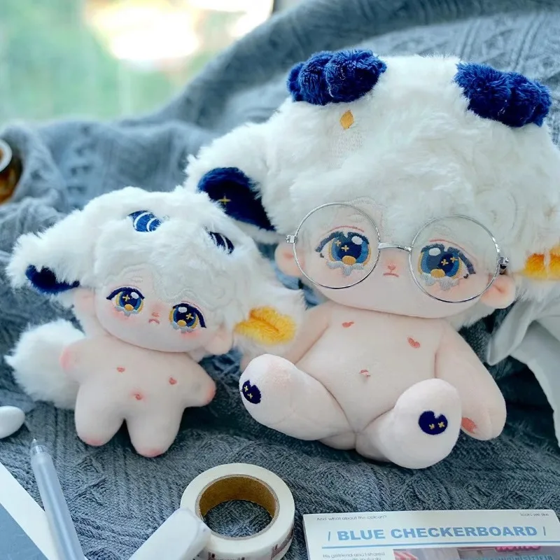 Кукла маленькая овечья хлопчатобумажная 10 см