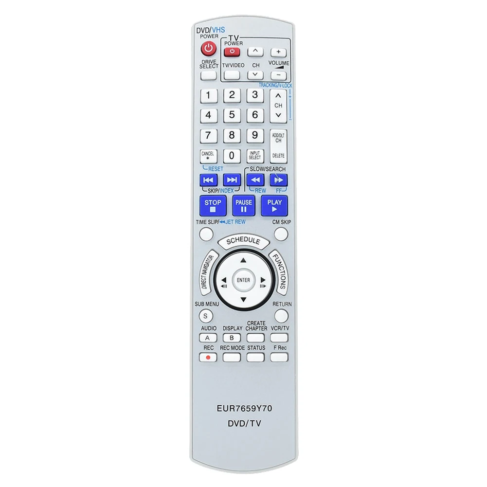 

EUR7659Y70 Remote Control for TV/DVD Combo -ES35V -ES35VP -ES35VPC -ES3 Remote Control Replacement