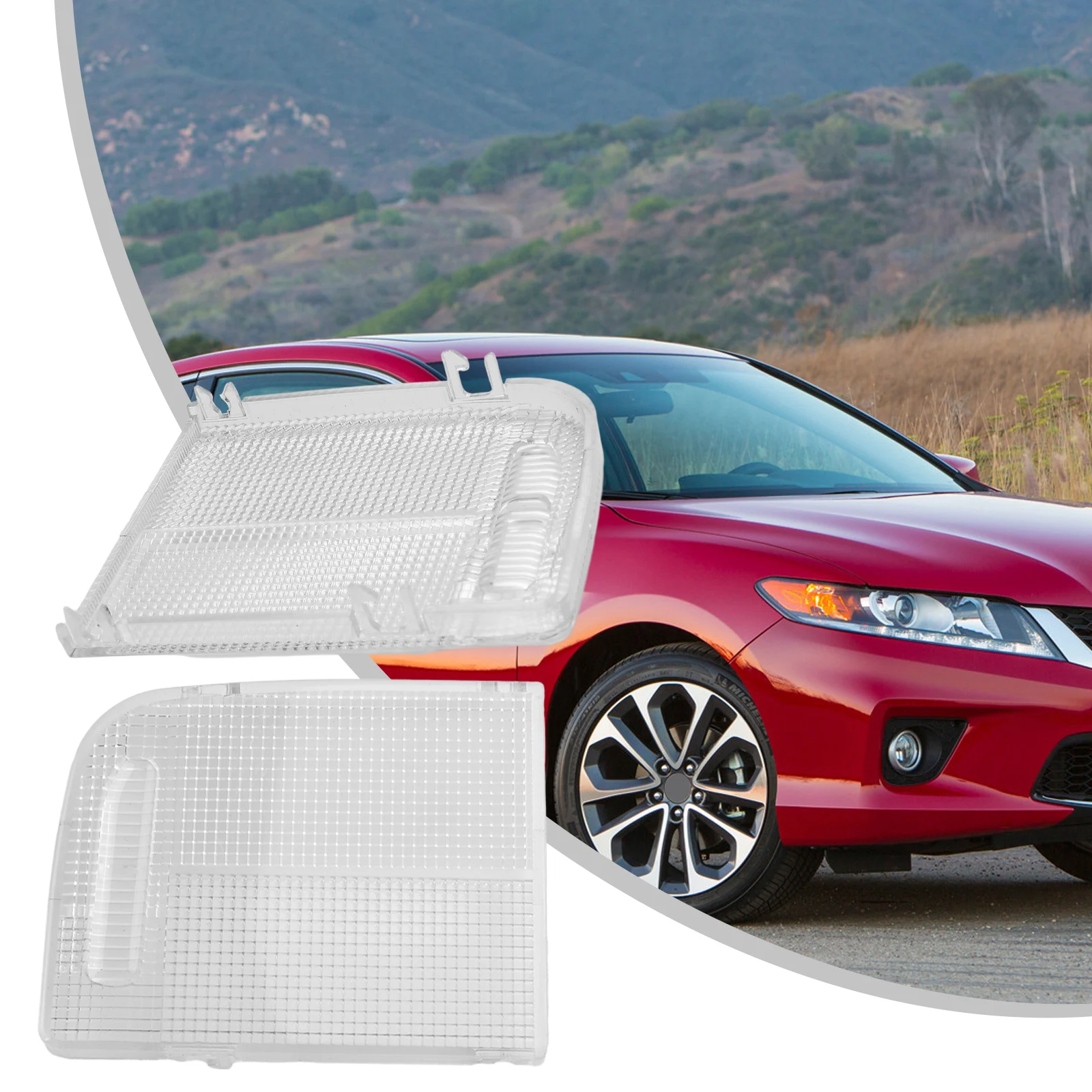 

1Pair Interior Roof Map Light Lens For Honda For Accord Civic For CRV ODYSSEY Car Lights Shell Accessories