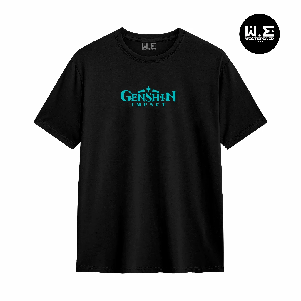 Kaos Varied Character Lore Genshin Impact 02E Baju Аниме 수вля Katun 24s Футболка Манга