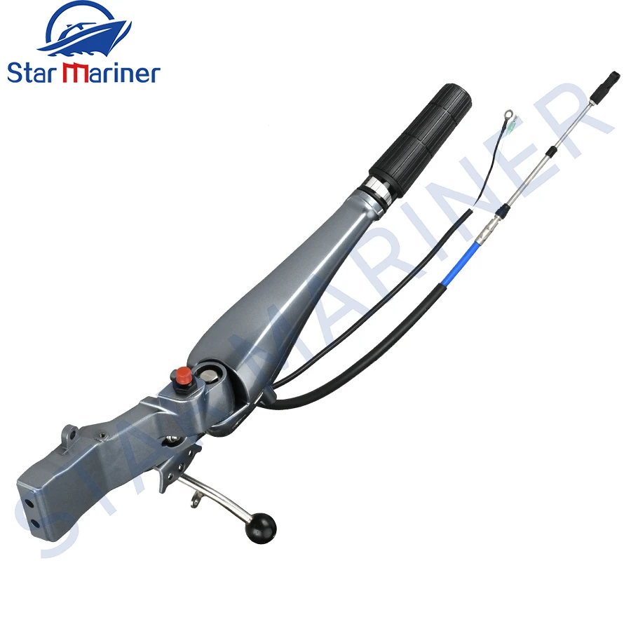 Рулевая рукоятка 697-W0084-00-4D для подвесного мотора Yamaha 2T 48HP 55HP 69D Enduro E60HMHD 697-W0084 663-42111