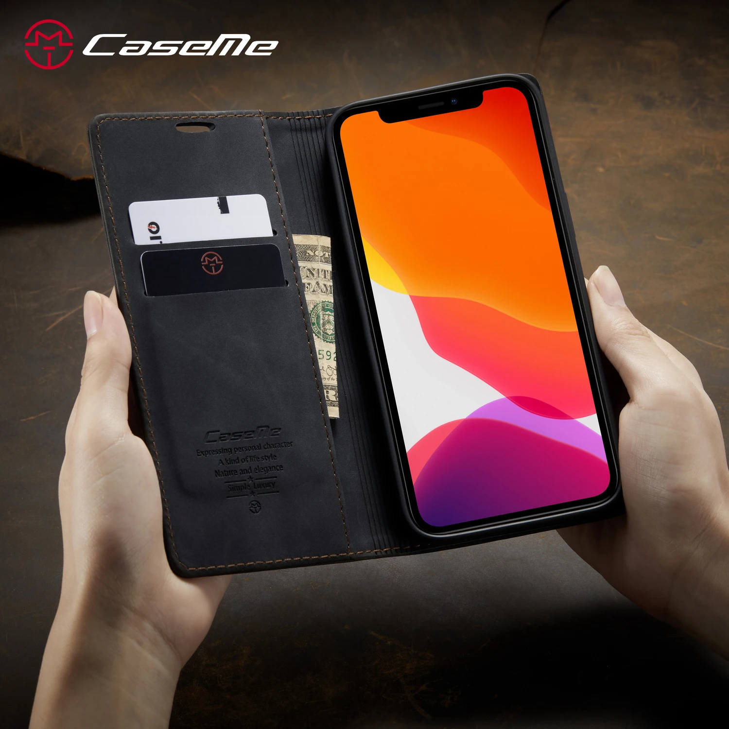 Wallet Magnetic Case For Iphone 13 12 11 Pro Max Mini Flip Leather Luxury Cover For Iphone X Xs Max Xr Se Phone Bag Card Holder