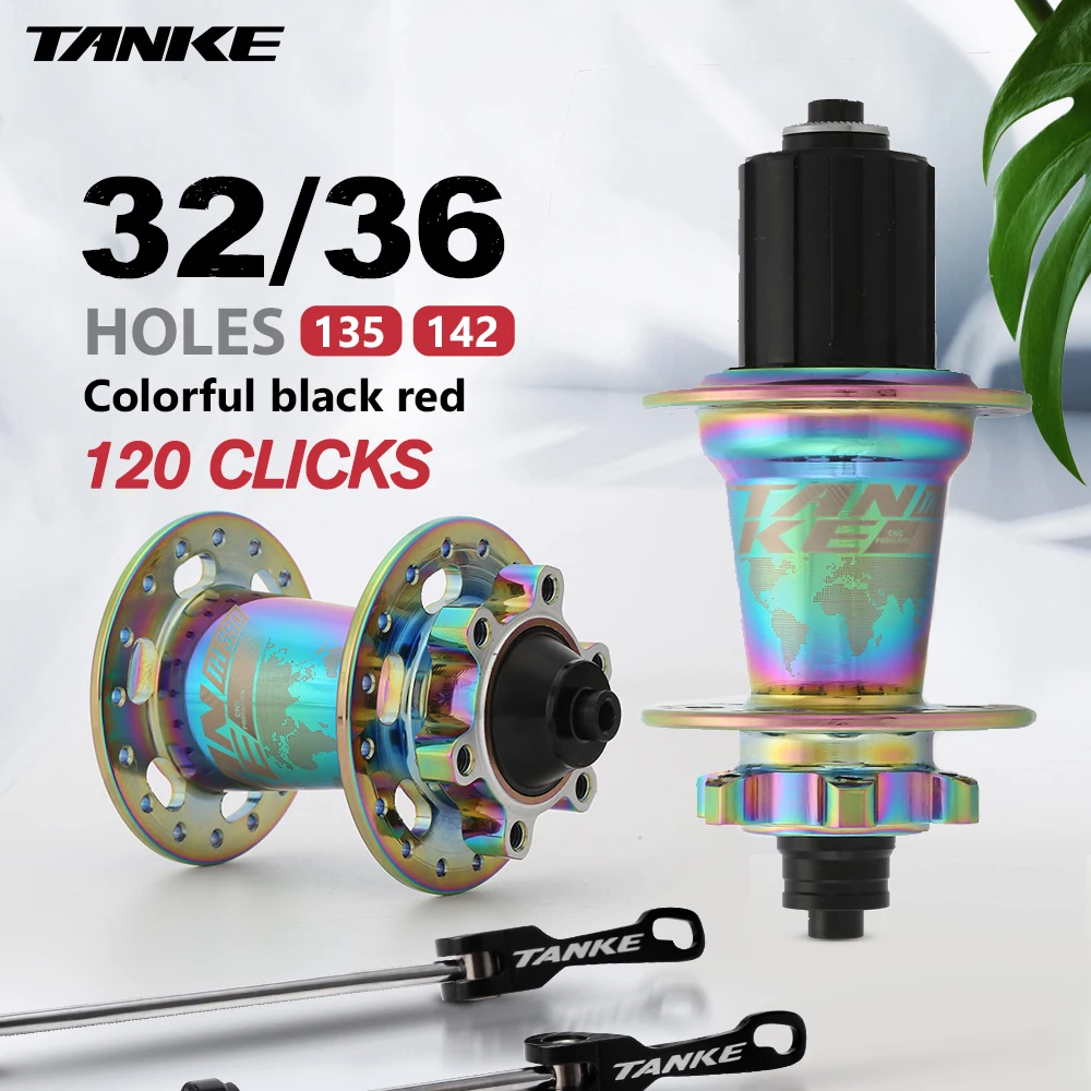 TANKE 32 36 отверстий велосипедная ступица MTB 6 pawls подшипников 120 кликов Кассетный