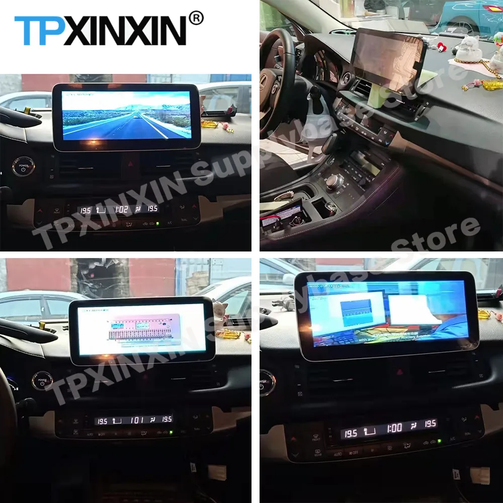 

12.3 Inch Car Radio Stereo Receiver Android 11 For Lexus CT200 CT200H 2012 2013 2014 2015 2016 2017 2018 GPS Screen Head Unit