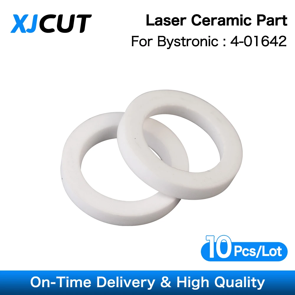 

XJCUT 10Pcs/lot High Quality Bystronic Laser Ceramic HG10.433 4-01642 for Bystronic Laser Cutting Machine Fiber Laser Parts