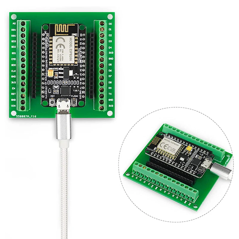 

Разрывная плата 1 шт. ESP32 ESP8266, GPIO 1 в 2 для 38 контактов ESP8266, ESP-12E NodeMCU, макетная плата