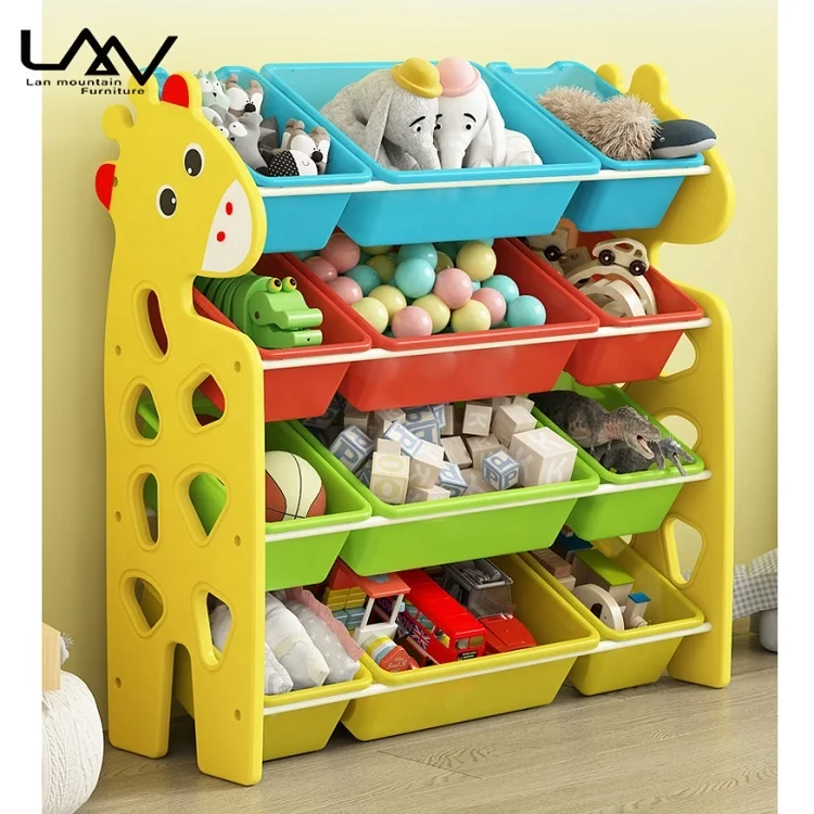 Самая продаваемая детская мебель пластиковый шкаф для хранения игрушек с