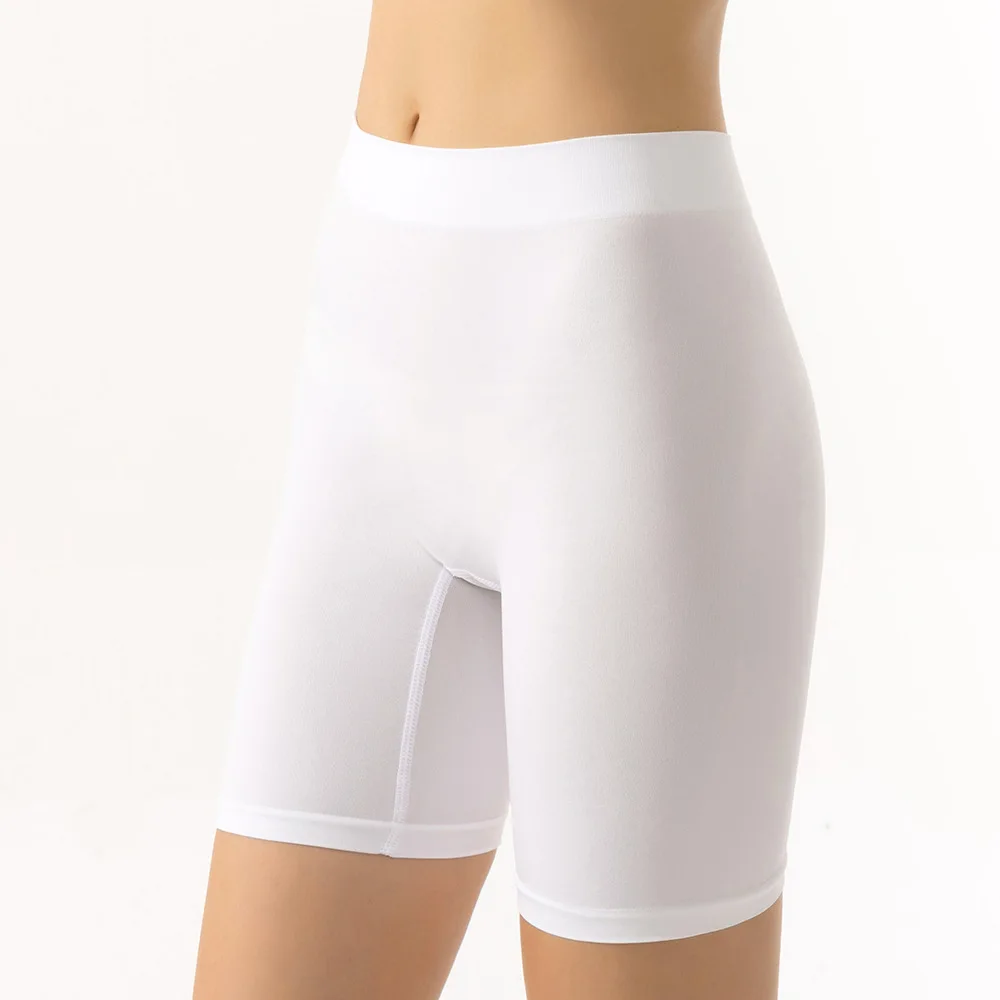 Lady's safety pants were comfortable and tight,with high flat waist and lifting buttocks Safety Shorts Pants