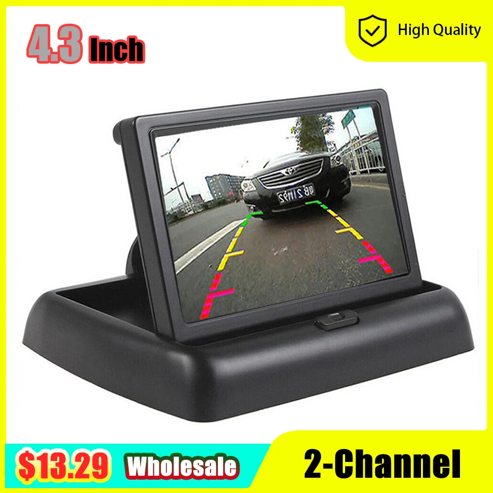 	2023 4.3 Inch Car Monitor for 	