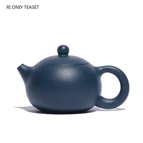 100 мл Yixing ручной работы фиолетовые глиняные чайные горшки в форме шара инфузор Xishi чайный горшок Красивый чайник индивидуальный Zisha чайный н...
