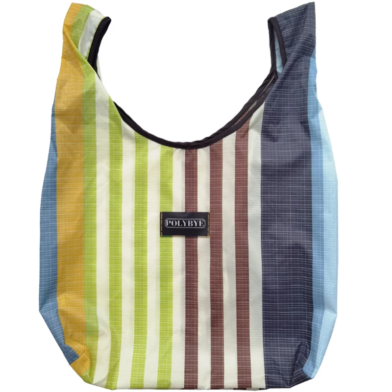 Нейлоновая Складная многоразовая сумка для покупок Polybye маленькая сумка-тоут