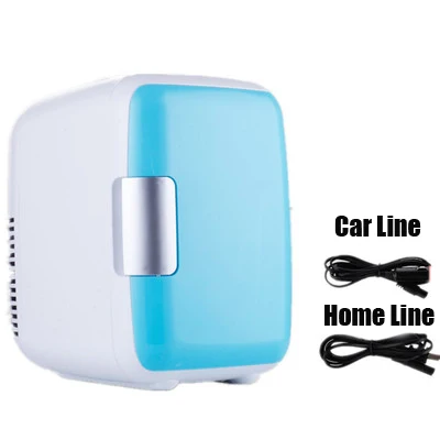 

Dual-Use 4L Home Car Use Refrigerators Ultra Quiet Low Noise Car Mini Refrigerators Freezer Cooling Heating Box Fridge