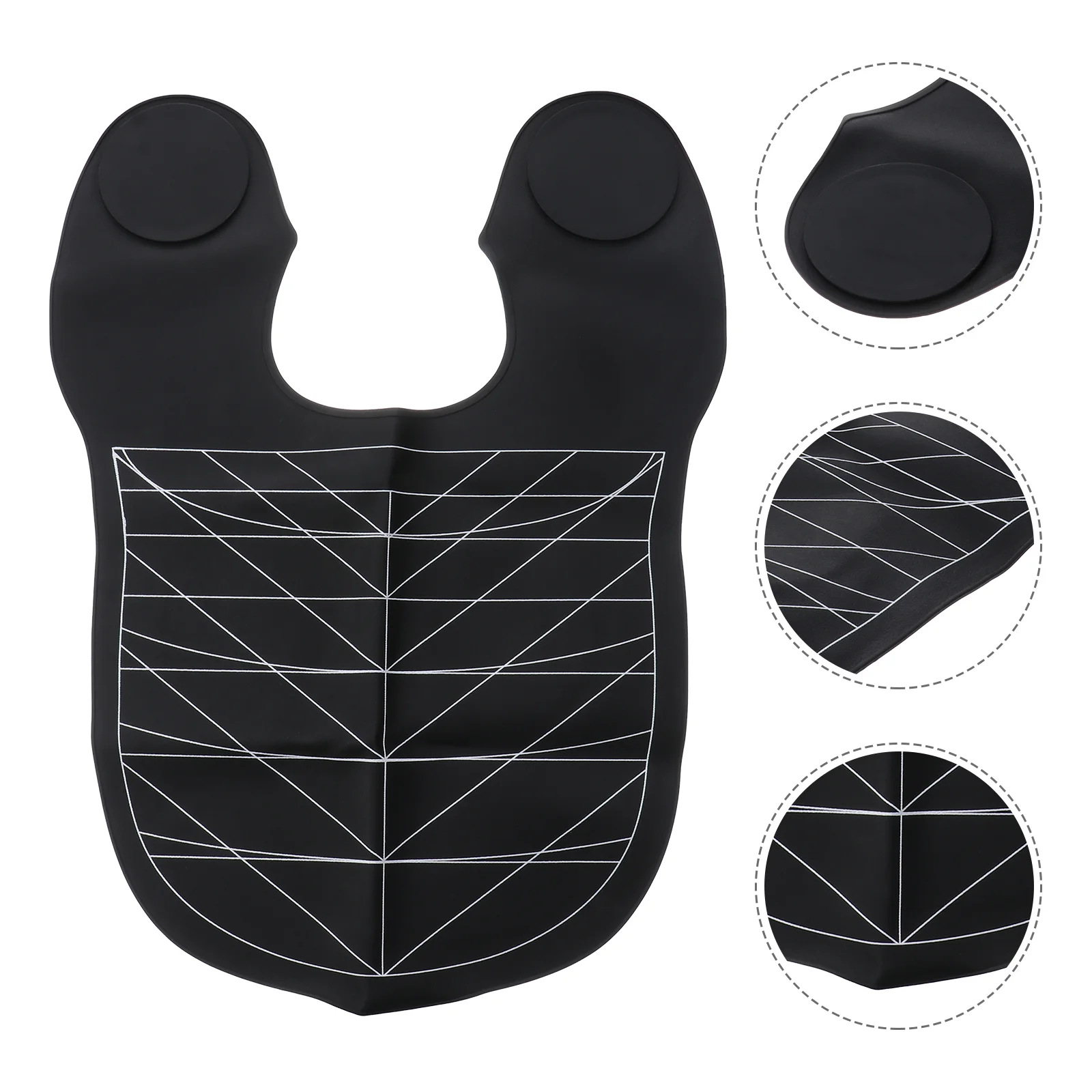 

Воротник для стрижки волос, искусственная шея, Парикмахерская шаль, утяжеленное окрашивание, стрижка, макияж, Мужская защита