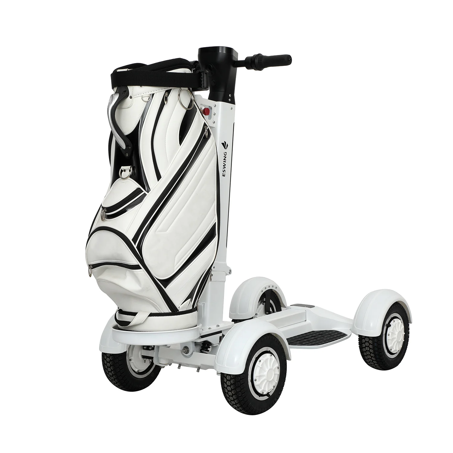 

ESWING Folding 2000W Dual Motor 48V Electric Golf Skateboard 10 inch Four Wheels Golf Carts for Golf