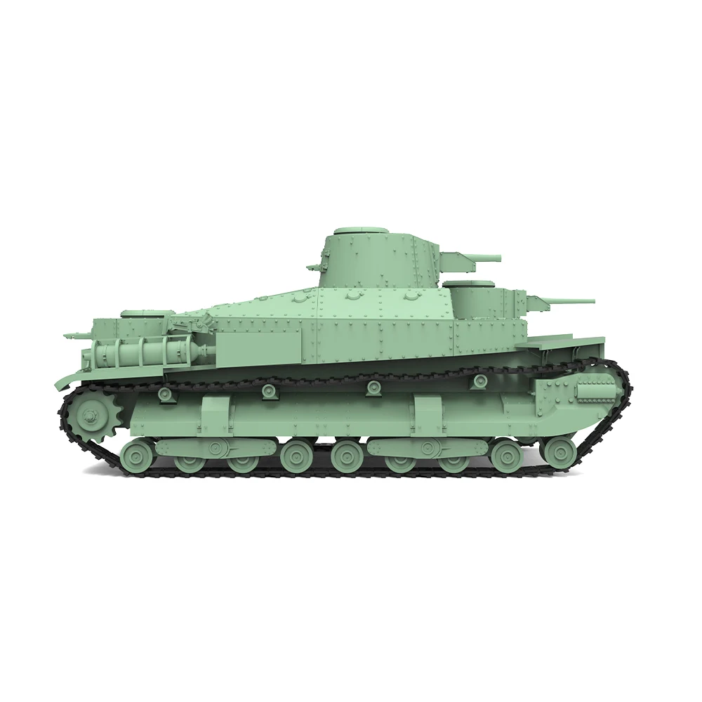 

SSMODEL 144624 V1.7/160624 V1.7 1/144 1/160 набор военных моделей IJA type 95 тяжелый танк