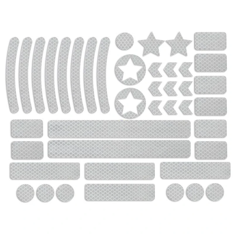 Светоотражающие полосы наклейки водонепроницаемая велосипедная лента