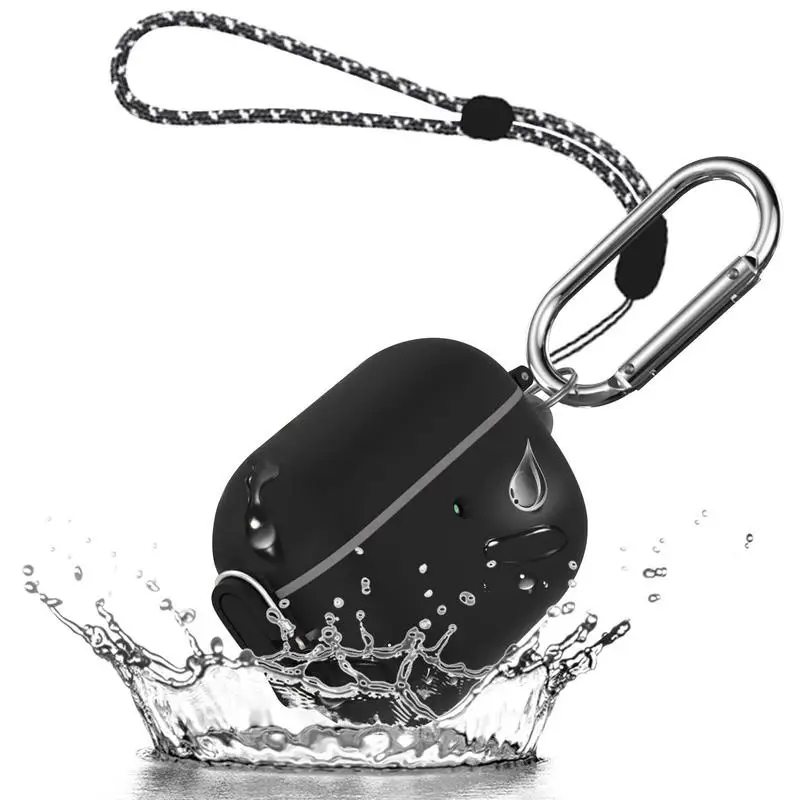 

Case For2 With Lock Lid Protective Cover Case For Men Women Shockproof Rugged Shell For Air Pods Pro Charging Case