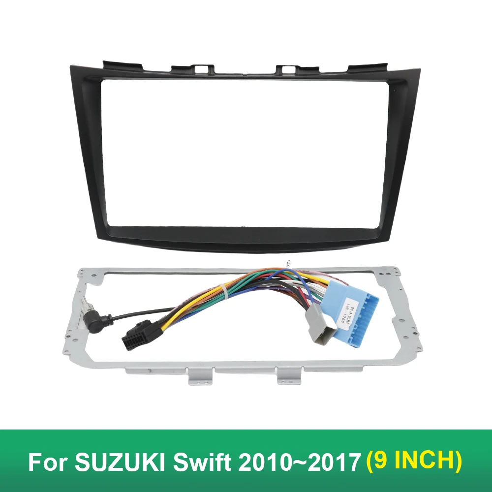 9-дюймовая Автомобильная рамка модель декодер адаптера Android комплект панели для