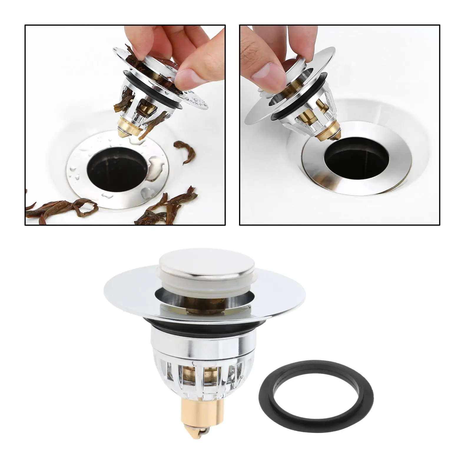 

Сливной фильтр из нержавеющей стали для ванной комнаты