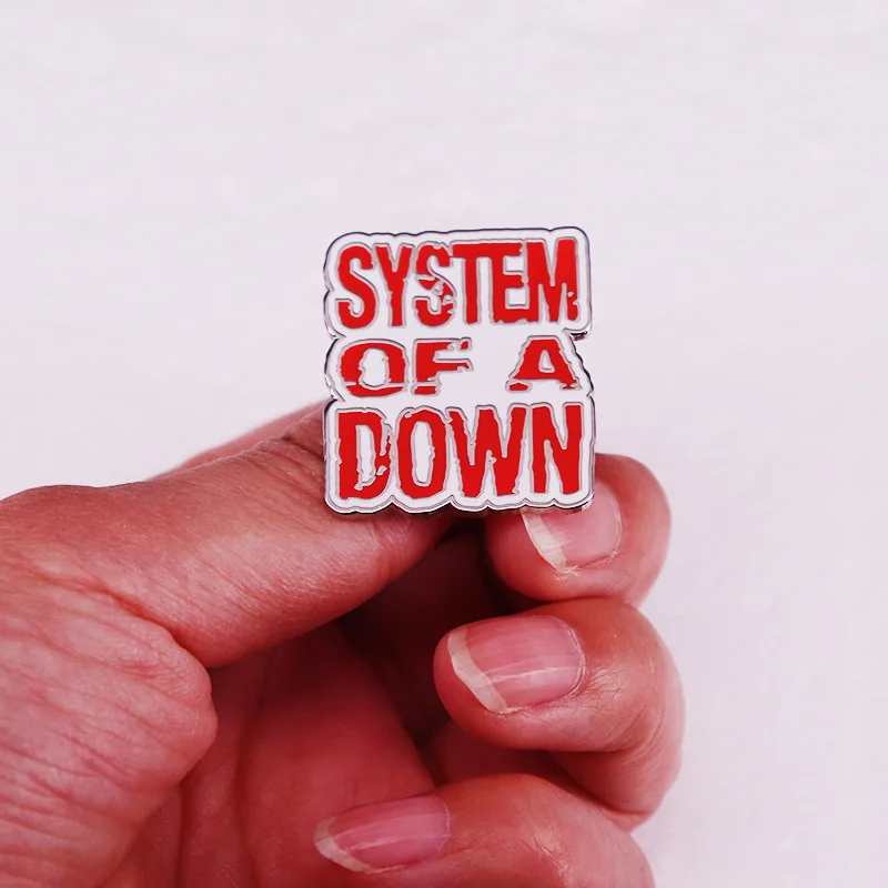 Металлический значок с логотипом Friend Rock Band