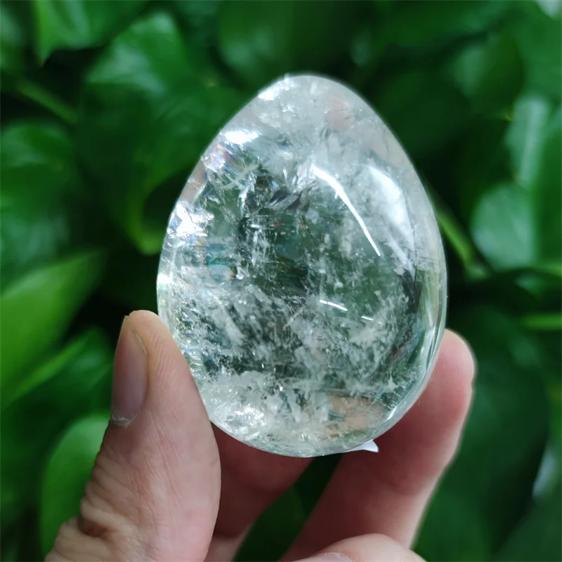 

Crystal Eggs Gemstone Clear Quartz Stone Egg For Healing QSR