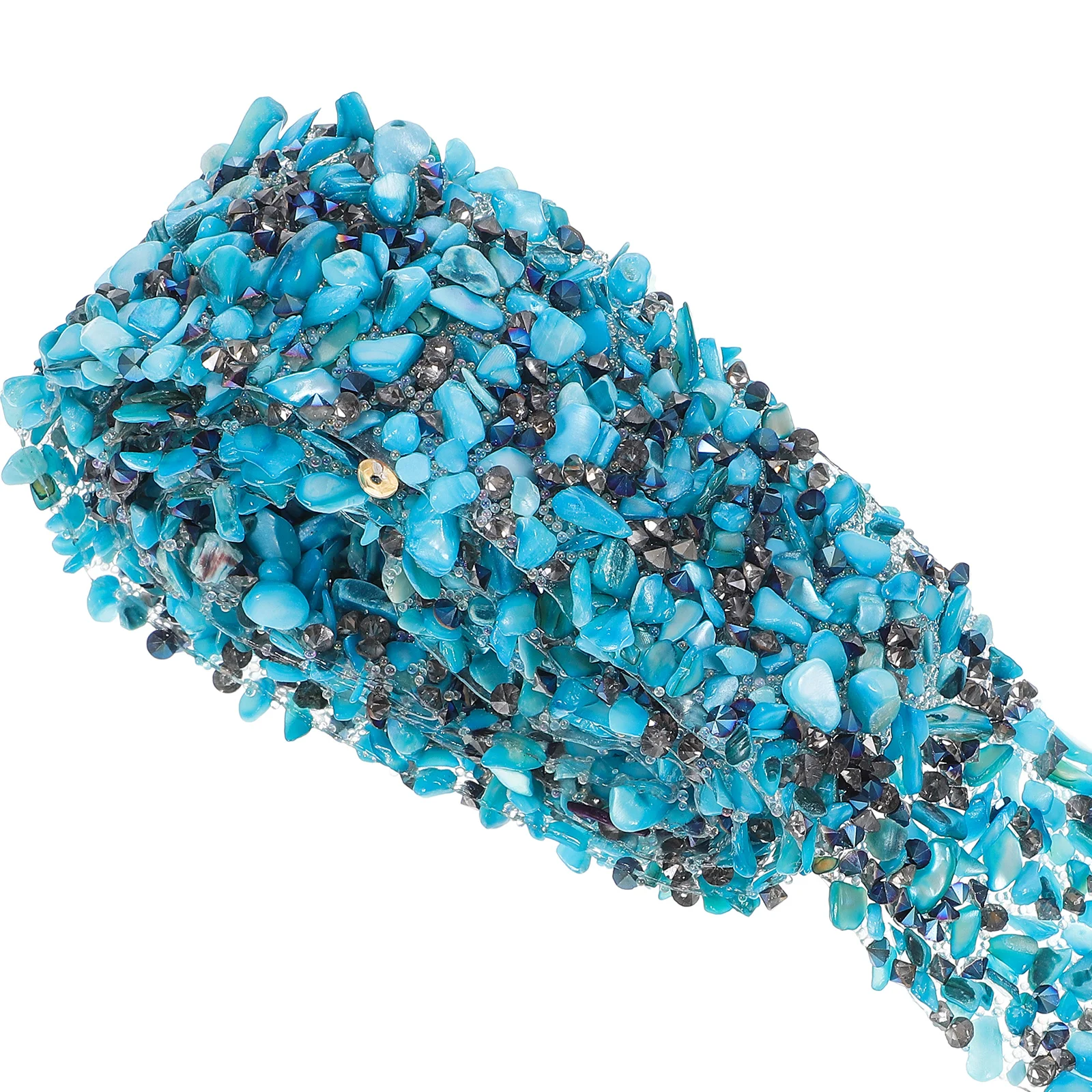 

Trim Crystal Rhinestone Ribbon Bridal Applique Roll Diamond Bling Costume Stripsbeaded Craft Clothes Rhinetones Sticker Dress