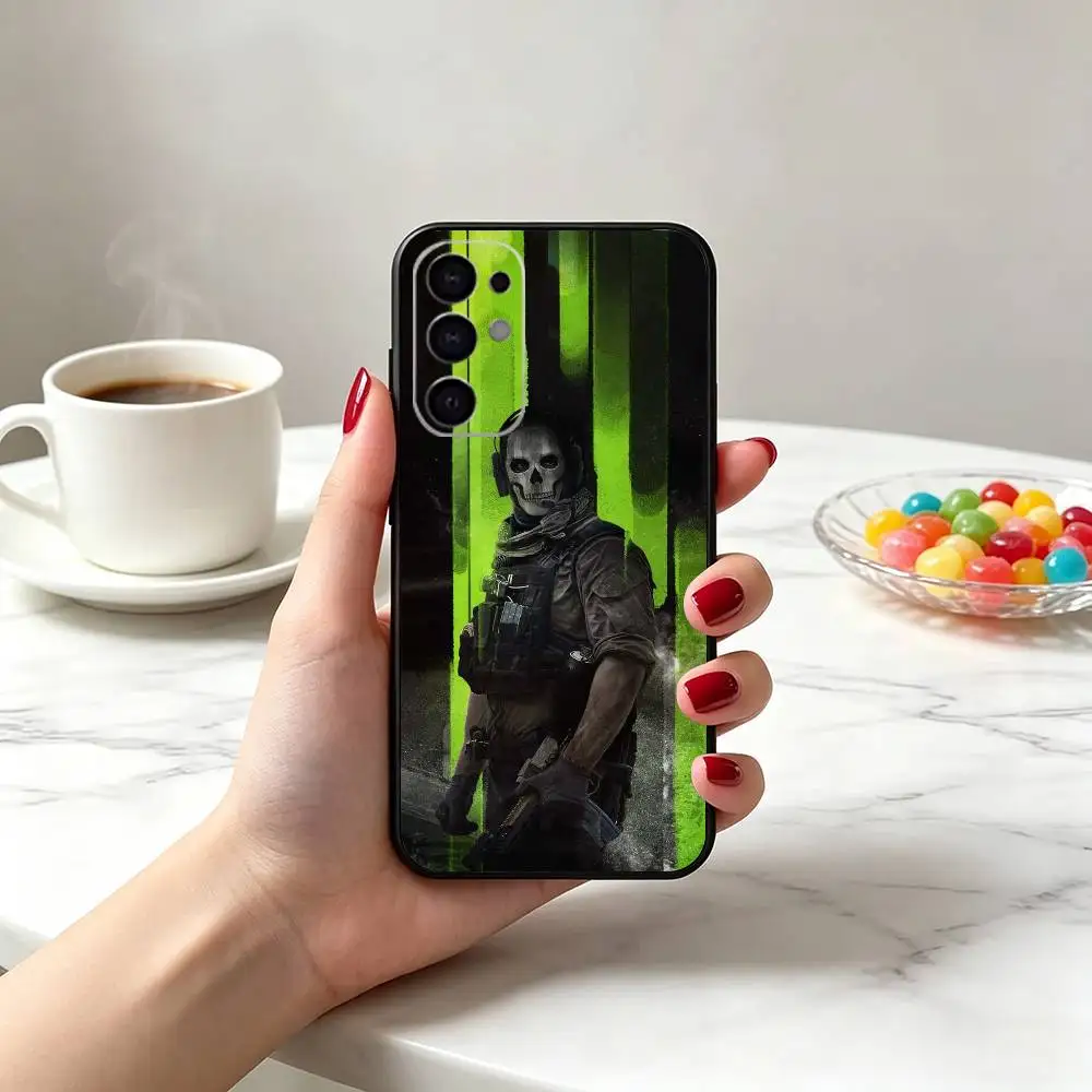 Фото Чехол для телефона Game C-Call Of Duty для Samsung S25, S24, S21, S22, S23, S30, Ultra, S20, Plus, FE, Lite, Note, 10, черный №2