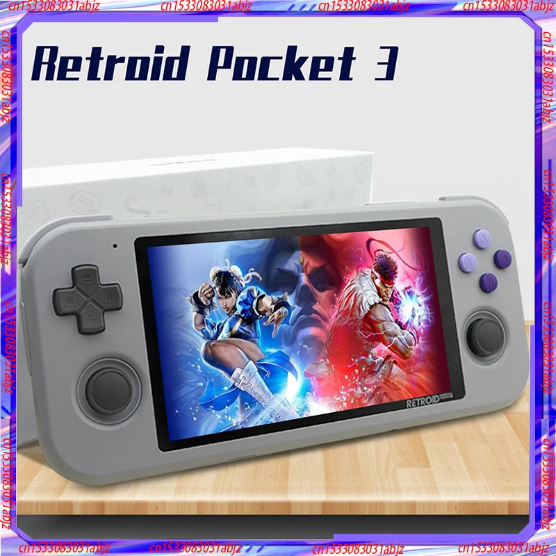 

Retroid Pocket 3 4.7 Inch Touchable Ips Screen Portable Handheld Game Console Android 11 Outstanding Performance Retro Games
