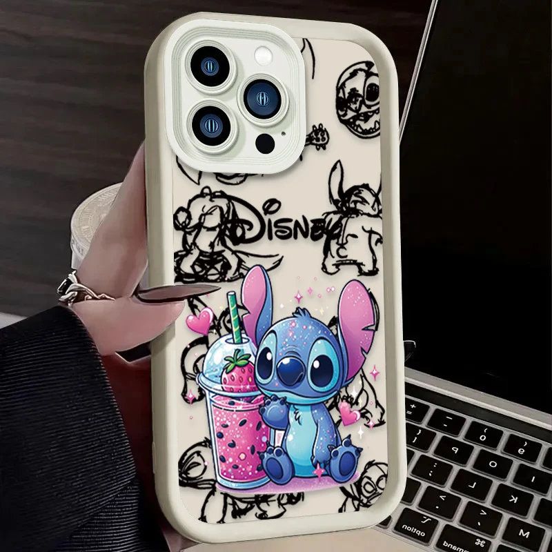 Чехол для телефона Cutes Disneys Stitchs Xiaomi Redmi 9A 9C 10 10C 12 12C K30 K40 K50 Note 11 13 Pro 5G Cover