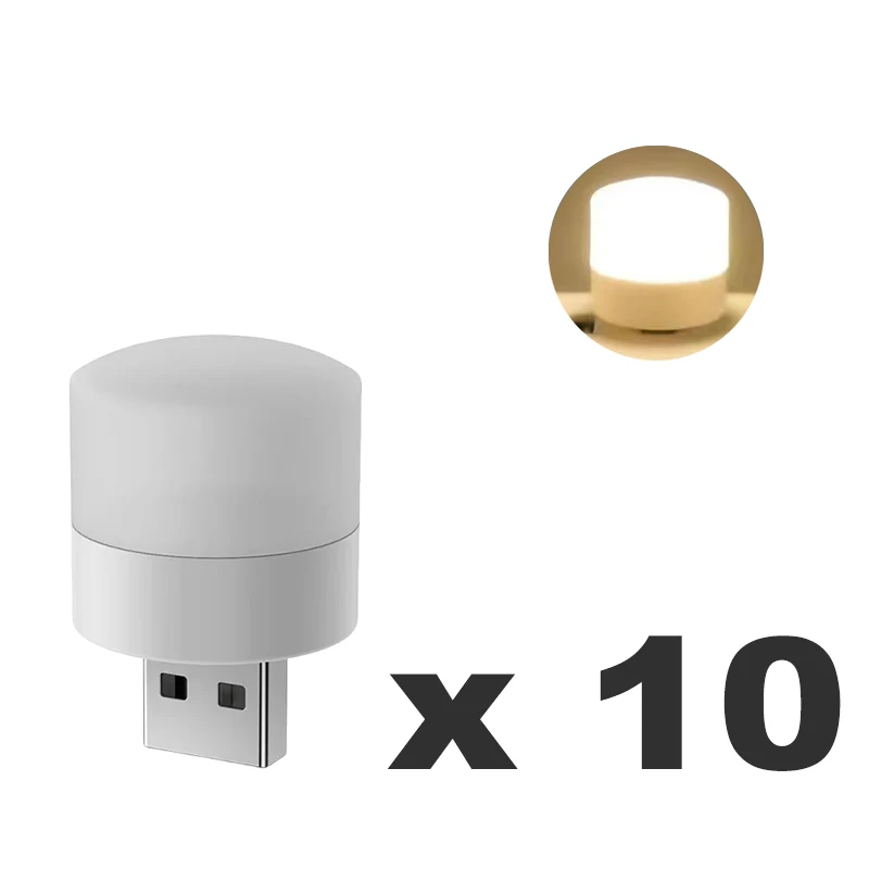 

USB Ночник Теплый Свет