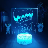 anime tokyo ghoul 3d lamp juuzou suzuya for bedroom decor nightlight cool birthday gift tokyo ghoul led night light model toy