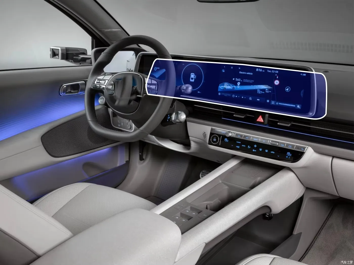 Оригинальная защитная пленка для сенсорного экрана Hyundai Ioniq 6 2022-2023