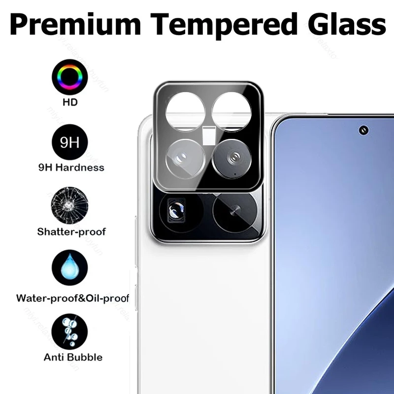 3 шт. для камеры XIaomi 15 14T 14 Pro защитная стеклянная пленка объектива Xiaomi15Pro 15Pro Mi14TPro 3D