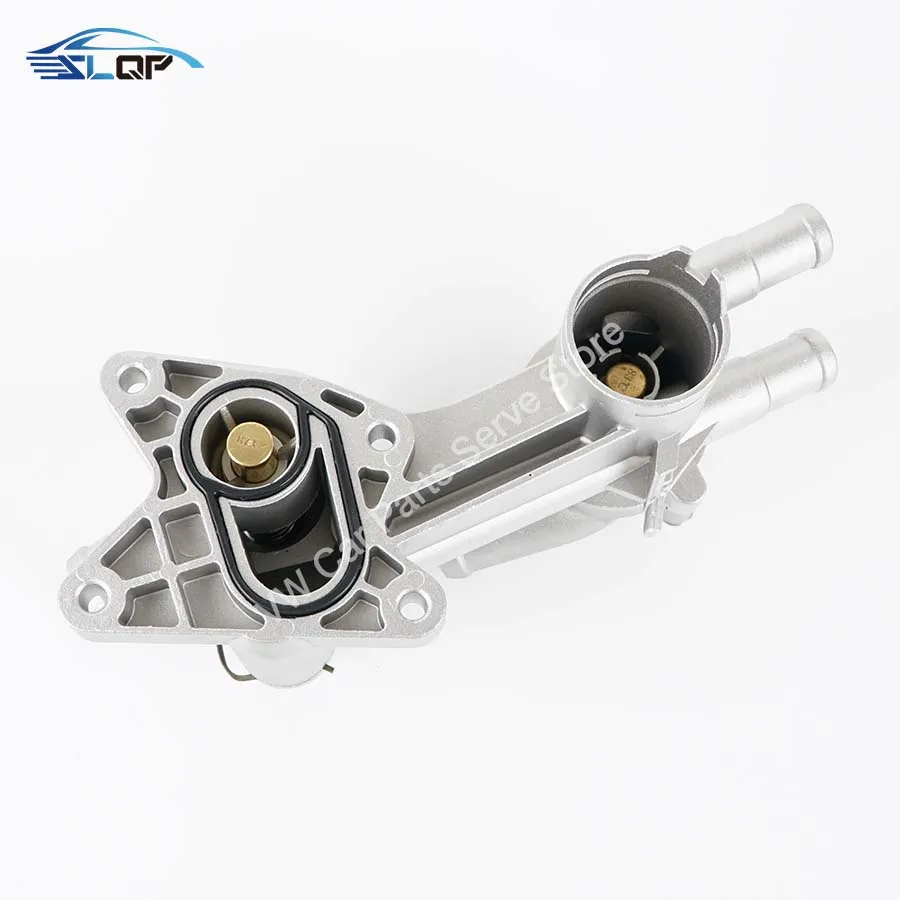 

03c1211ak для двигателя VW EA111 1,4 T POLO Golf MK6 Tiguan Passat Jetta Skoda, одножильный двухжильный термостат, корпус из алюминия