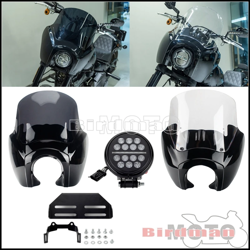 

Фара светодиодная для мотоцикла, 5,75 дюйма, с кронштейном 12 дюймов