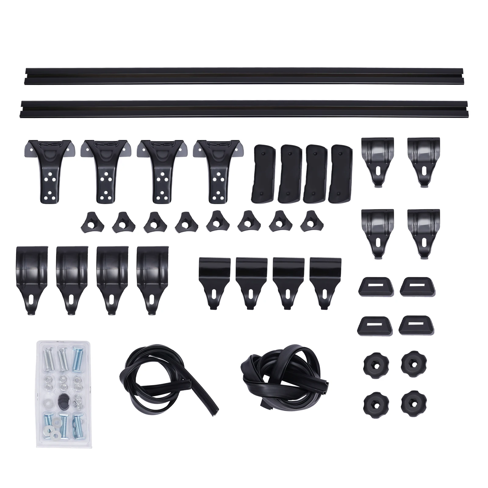 

Универсальные регулируемые алюминиевые рейки для окон, 2 шт., 48 дюймов (122 см)