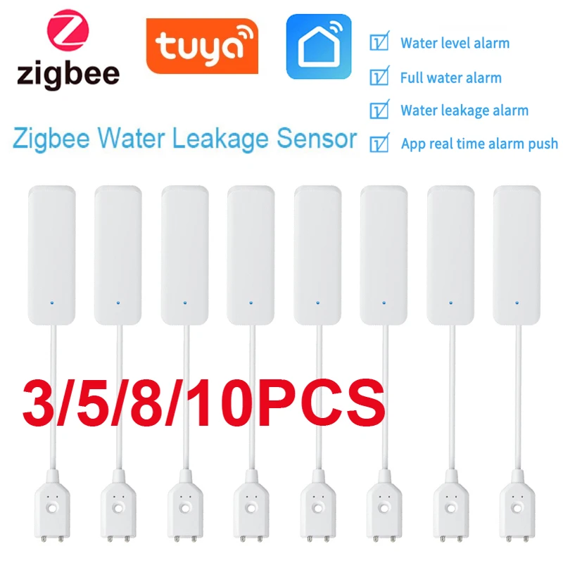 

Tuya Zigbee Leak Sensor Water Leakage Detector Leakage Sensor Water Sensor Prevent Water Leakage For Smart Home Var SmartLife