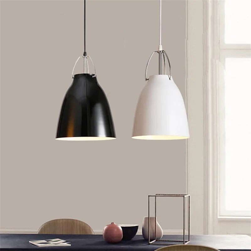 

Caravaggio Pendant lamp Nordic Minimalist E27 replica design lamp for Restaurant Dining table Kitchen Bar Decor coffee bar light