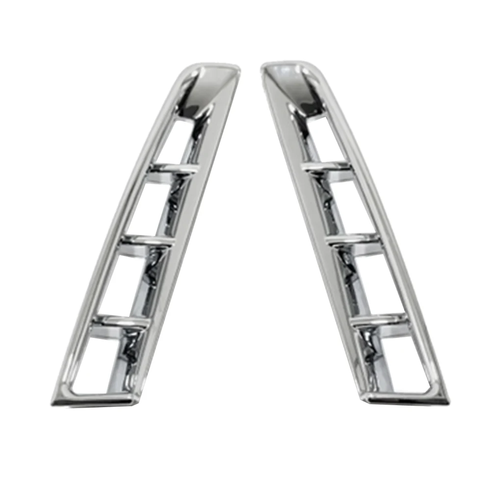 

Car Front Fog Light Cover Trim Sticker for Kia Carnival KA4 2021 2022 Silver