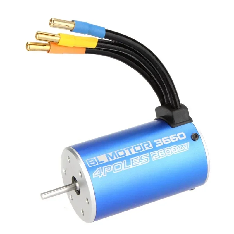 3660 4-полюсный бесщеточный двигатель 2600KV для кораблей RC 1/8 1/10
