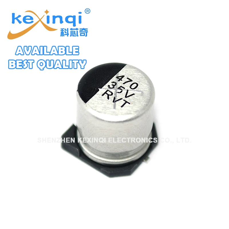 

10pcs SMD Electrolytic Capacitance 35V 470UF 10*10.2MM Aluminum Electrolytic Capacitance Capacitor 10x10.2