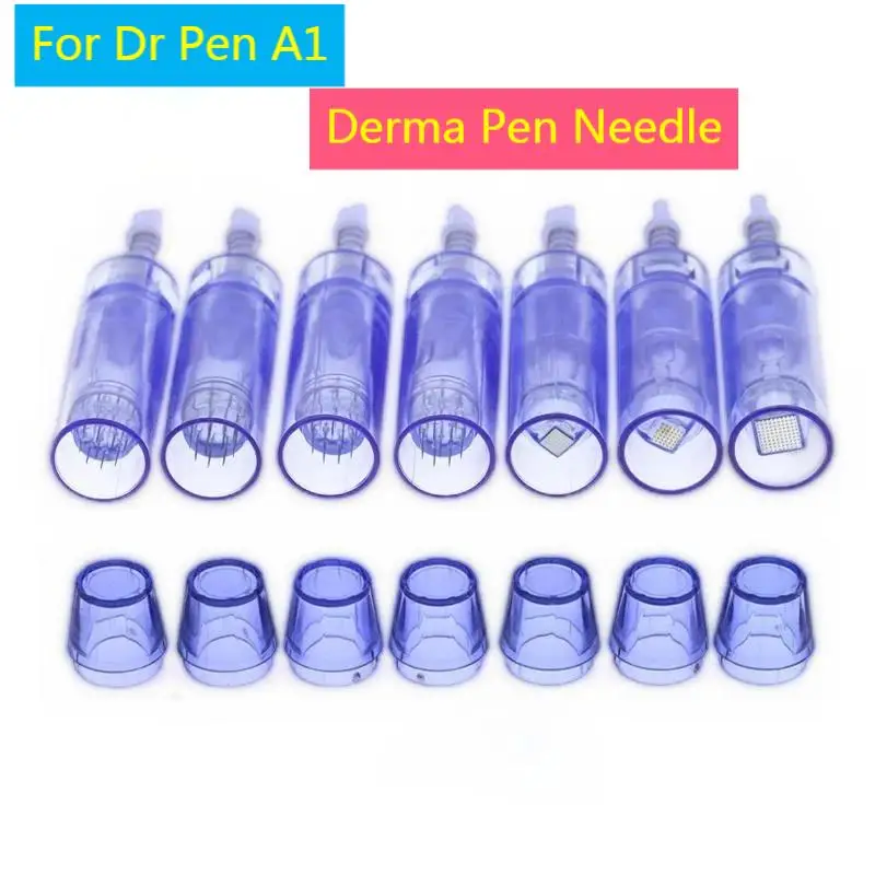 100/50/10 pcs  Needle Cartridge For Derma Skin Care Pen A1 Nano/9/12/24/36/42 Pin Micro Needle Replacement Head Tattoo Tips