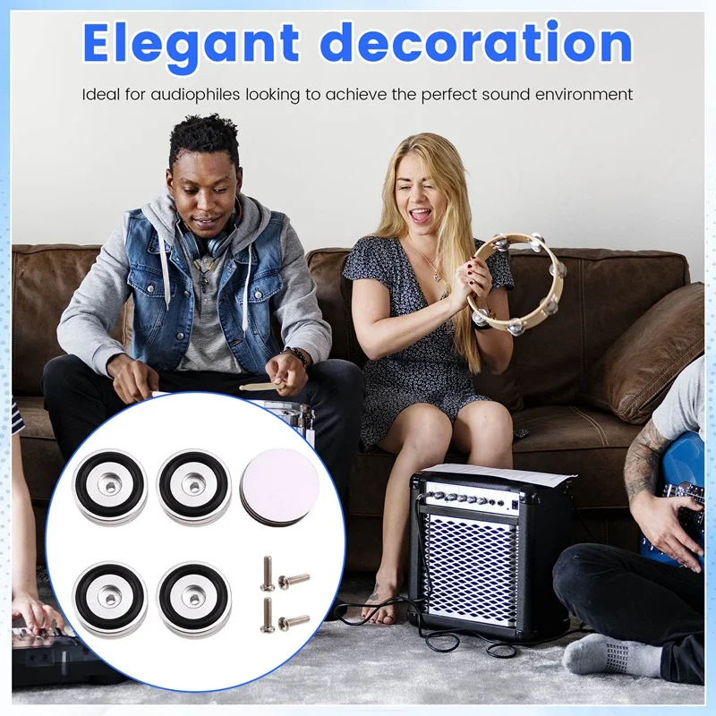 4 шт. Hi-Fi изолирующие ножки для проигрывателя подставка динамиков шипы