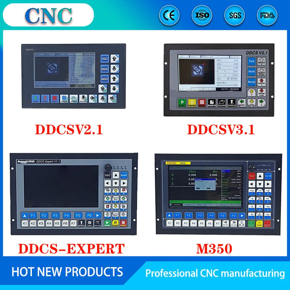 

CNC motion control system 3/4/5 axis controller DDCSV3.1 /2.1 DDCS-EXPERT/M350 offline controller supports tool magazine