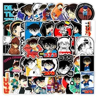 103050pcs classic detective anime manga conan sticker for kids toy luggage laptop ipad skateboard motorcycle sticker wholesale