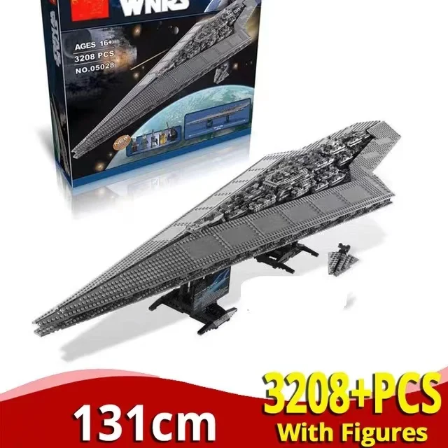 

IN STOCK UCS 05028 10221 180008 MOC Super Star Destroyer movie wars Building Blocks Bricks christmas gift Toys 3218 PCS